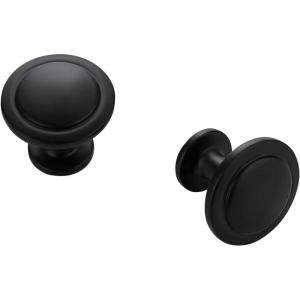 imageRavinte 1 Pack Brushed Nickel Cabinet Pulls 114 inch Kitchen Cabinet Knobs Drawer Knobs Dresser Drawer Pulls Door Dresser Handles for CupboardBlack