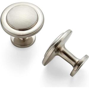 imageRavinte 1 Pack Brushed Nickel Cabinet Pulls 114 inch Kitchen Cabinet Knobs Drawer Knobs Dresser Drawer Pulls Door Dresser Handles for CupboardBrushed Nickel