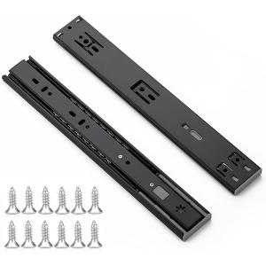 imageRavinte 10 Pairs 20 Pack 12 Inch Full Extension Ball Bearing Drawer Slides Side Mount Soft Close Drawer Slides Drawer Glide12 Inch