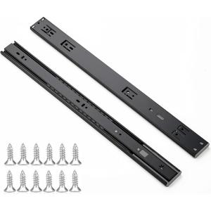 imageRavinte 10 Pairs 20 Pack 22 Inch Full Extension Ball Bearing Drawer Slides Side Mount Soft Close Drawer Slides Drawer Glide20 Inch