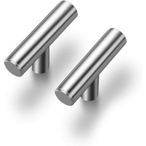 imageRavinte 30 Pack 2 inch Cabinet Pulls Brushed Brass Stainless Steel Kitchen Cupboard Handles Cabinet Handles 2LengthBrushed Nickel