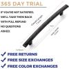 imageRavinte 1 Pack  714 Curved Cabinet Pulls Matte Black Kitchen Drawer Pulls Arch Cabinet Handles 725Length 5 Hole CenterOil Rubbed Bronze