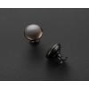 imageRavinte 1 Pack Kitchen Cabinet Knobs Dresser Knobs Drawer Knobs Matte Black Zinc Knobs Drawer Pulls Door Knobs Dresser Drawer Handles Knobs for Dresser DrawersOil Rubbed Bronze