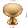 imageRavinte 1 Pack Kitchen Cabinet Knobs Dresser Knobs Drawer Knobs Matte Black Zinc Knobs Drawer Pulls Door Knobs Dresser Drawer Handles Knobs for Dresser DrawersChampagne Bronze