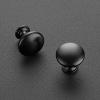 imageRavinte 1 Pack Kitchen Cabinet Knobs Dresser Knobs Drawer Knobs Matte Black Zinc Knobs Drawer Pulls Door Knobs Dresser Drawer Handles Knobs for Dresser DrawersBlack