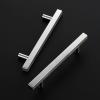 imageRavinte Brushed Nickel Cabinet Handles 20 Pack Satin Nickel Square Cabinet Pulls Silver Hardware for Kitchen Cabinets 2 inch Overall Length Stainless Steel Drawer Pulls25