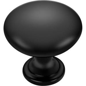 imageRavinte 1 Pack Kitchen Cabinet Knobs Dresser Knobs Drawer Knobs Matte Black Zinc Knobs Drawer Pulls Door Knobs Dresser Drawer Handles Knobs for Dresser DrawersBlack