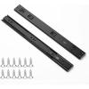 imageRavinte 16 Inch Soft Close Drawer Slides 10 Pairs 20 Pack Black Full Extension Ball Bearing Drawer Glide Side Mount18 Inch