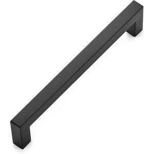 imageRavinte 30 Pack 614 Inch Kitchen Square Cabinet Handles Matte Black Stainless Steel Drawer Pulls HardwareMatte Black