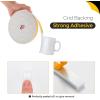 image50 Feet Weather Stripping Door Seal 12quot Wide X 18quot Thick Door Seal Strip High Density Foam Tape Adhesive Strip for Door SoundproofingWindow Insulation 12quot x 18quot x 50FTWhiteWhite
