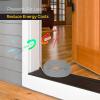 imageWeather Stripping Door Seal Strip Soundproof Q Foam Tape Exterior Door Insulation Strip for Large Gap Easy to InstallGrey 40FTGray