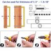 imageRavinte 10 Pack Square Bar Kitchen Cabinet Handles Gold Cabinet Pulls Drawer Pulls with 614 Inch Hole Center Kitchen Cabinet HardwareGold
