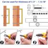 imageRavinte 10 Pack Square Bar Kitchen Cabinet Handles Gold Cabinet Pulls Drawer Pulls with 614 Inch Hole Center Kitchen Cabinet HardwareGold