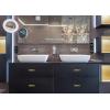 imageRavinte 10 Pack Square Bar Kitchen Cabinet Handles Gold Cabinet Pulls Drawer Pulls with 614 Inch Hole Center Kitchen Cabinet HardwareGold