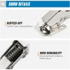 imageRavinte 4 Pack Soft Close Hidden Hinges Surface Mount Kitchen Cabinet Hinges No Predrilled Heavy Duty for Kitchen Cabinet Cupboard Door40