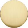 imageRavinte 5 Pack Brushed Brass Solid Kitchen Cabinet Knobs Zinc Alloy Door Knobs Cabinet Hardware Gold Dresser Drawer Handles Drawer Pulls with ScrewdriverCasual