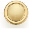 imageRavinte 5 Pack Brushed Brass Solid Kitchen Cabinet Knobs Zinc Alloy Door Knobs Cabinet Hardware Gold Dresser Drawer Handles Drawer Pulls with ScrewdriverRetro