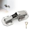 imageRavinte 4 Pack Soft Close Hidden Hinges Surface Mount Kitchen Cabinet Hinges No Predrilled Heavy Duty for Kitchen Cabinet Cupboard Door50