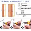 imageRavinte 20 Pack Solid 5 Inch Square Cabinet Handles  Brushed Brass Drawer Pulls  Kitchen Hardware and Handles20