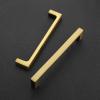 imageRavinte 20 Pack Solid 5 Inch Square Cabinet Handles  Brushed Brass Drawer Pulls  Kitchen Hardware and Handles20
