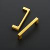 imageRavinte 20 Pack Solid 5 Inch Square Cabinet Handles  Brushed Brass Drawer Pulls  Kitchen Hardware and Handles20