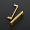 imageRavinte 20 Pack Solid 5 Inch Square Cabinet Handles  Brushed Brass Drawer Pulls  Kitchen Hardware and Handles20