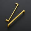imageRavinte 20 Pack Solid 5 Inch Square Cabinet Handles  Brushed Brass Drawer Pulls  Kitchen Hardware and Handles20